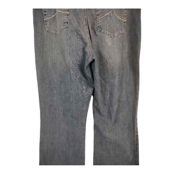 Jeanstar Elle Jeans Size 14 Short Bootcut Mid Rise Stretch Classic Fit 5 Pocket - Picture 5 of 9